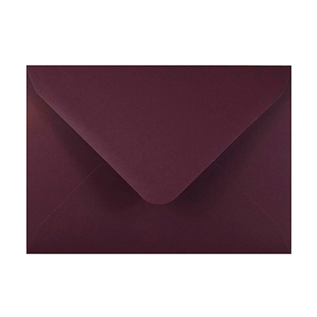 Envelope Rouge Noir B6 120gsm - Pack 25pcs