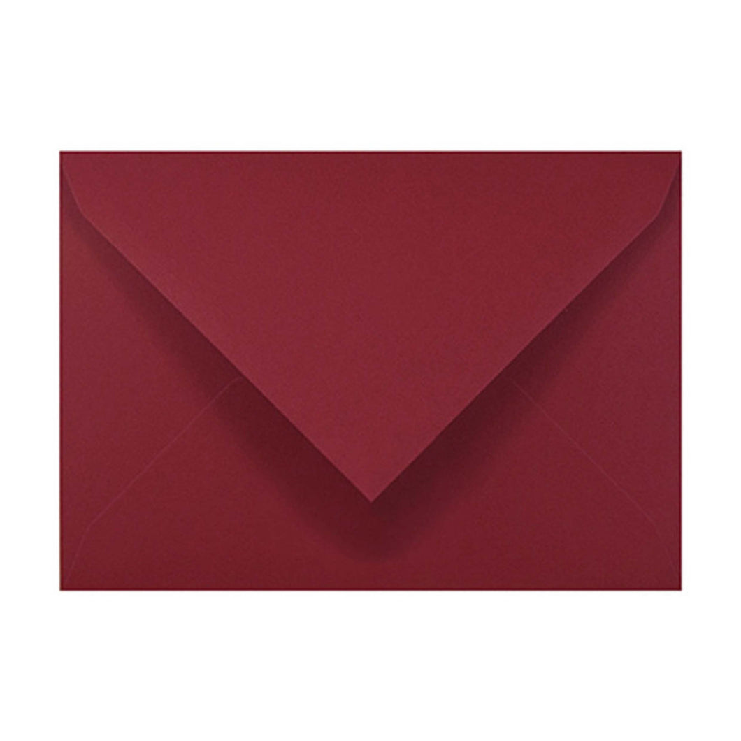 Sample envelope Rosso Intenso B6 120gsm