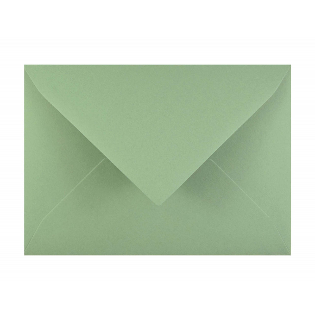 Sage Green Envelope B6 120gsm - Pack 25pcs